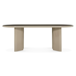 Pera - Modern Grey Lacquer Dining Table