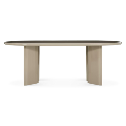 Pera - Modern Grey Lacquer Dining Table