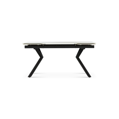 Pisco - table de salle à manger extensible en céramique