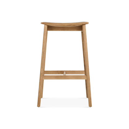 Sven - Tabouret de comptoir en bois