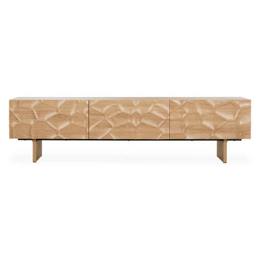 Miel - Natural Oak Wood TV Stand