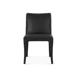 Acari - Chaise de salle à manger en cuir