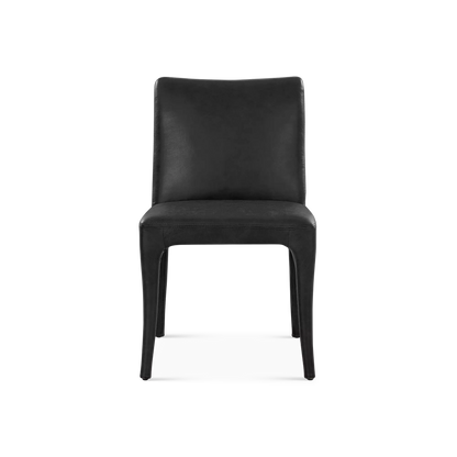 Acari - Chaise de salle à manger en cuir