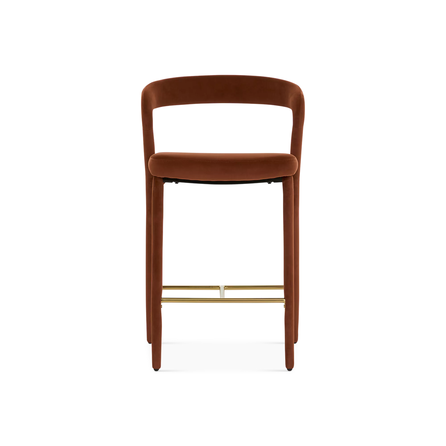 Tokyo - Tabouret de comptoir en velours