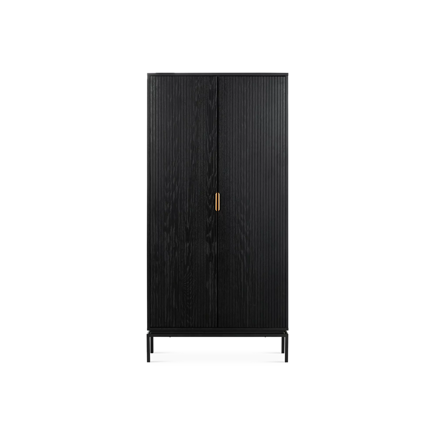 Matea - Large Black-Wood Cabinet