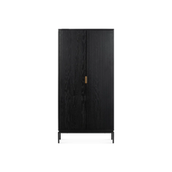 Matea - Large Black-Wood Cabinet