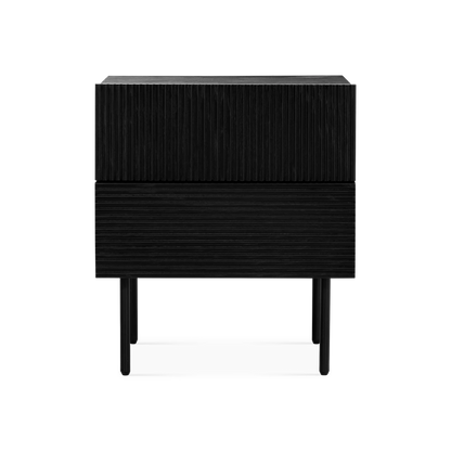 Cannelle - Wooden 2-Drawer Nightstand