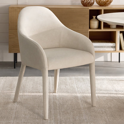 Luna - Fabric-Upholstered Dining Chair