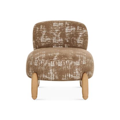 Tessa - Fabric and Wood Armchair