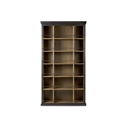 Alistair - Oak Wood Bookcase by Four Hands