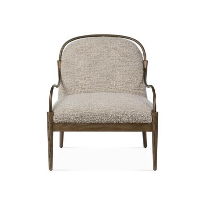 Demi - Fauteuil en tissu bouclé par Four Hands