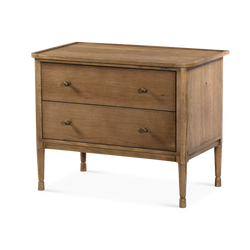 Franny - Oak Veneer Nightstand by Four Hands