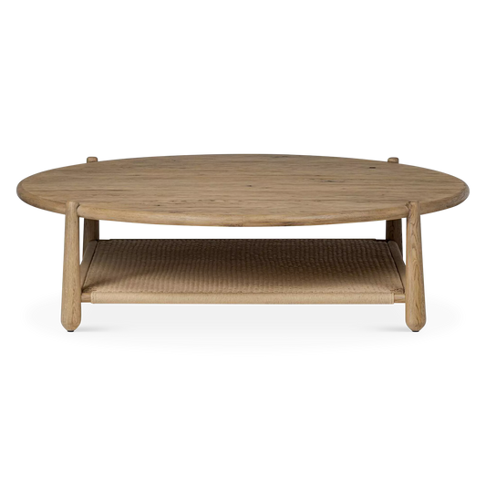Salvador - Resawn Oak Coffee Table by Four Hands