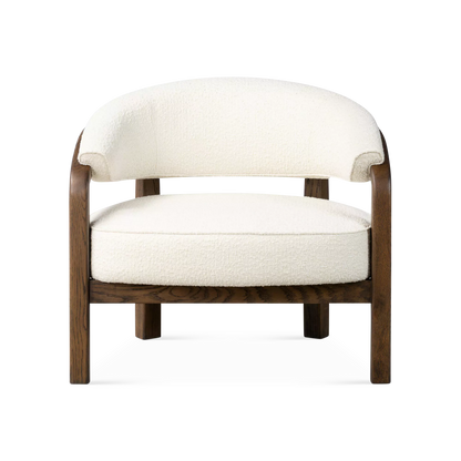 Marci - Solid Oak Armchair by Four Hands