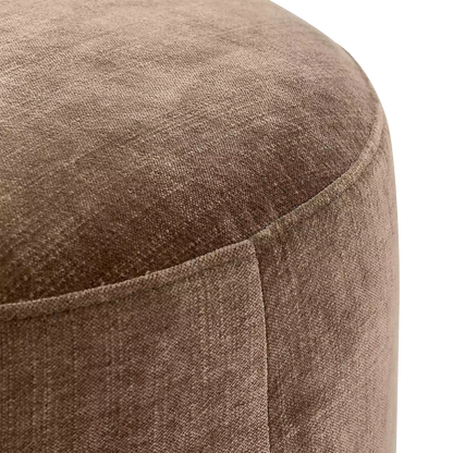 Zena - Fabric and Wood Ottoman by Four Hands