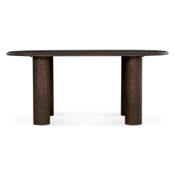 Florence - Dark Wood Dining Table