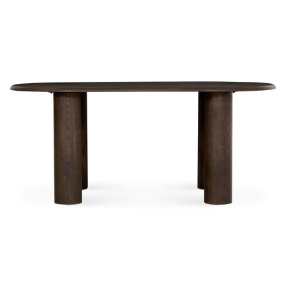 Florence - Dark Wood Dining Table