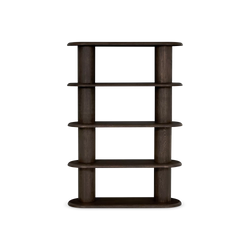 Florence - Dark Wood Bookcase