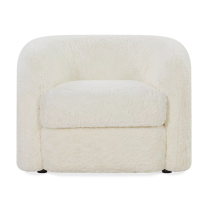 Theodore - Fauteuil en fausse peau de mouton