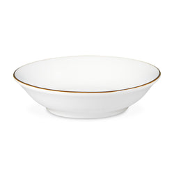 Future - porcelain sauce dish with gold rim