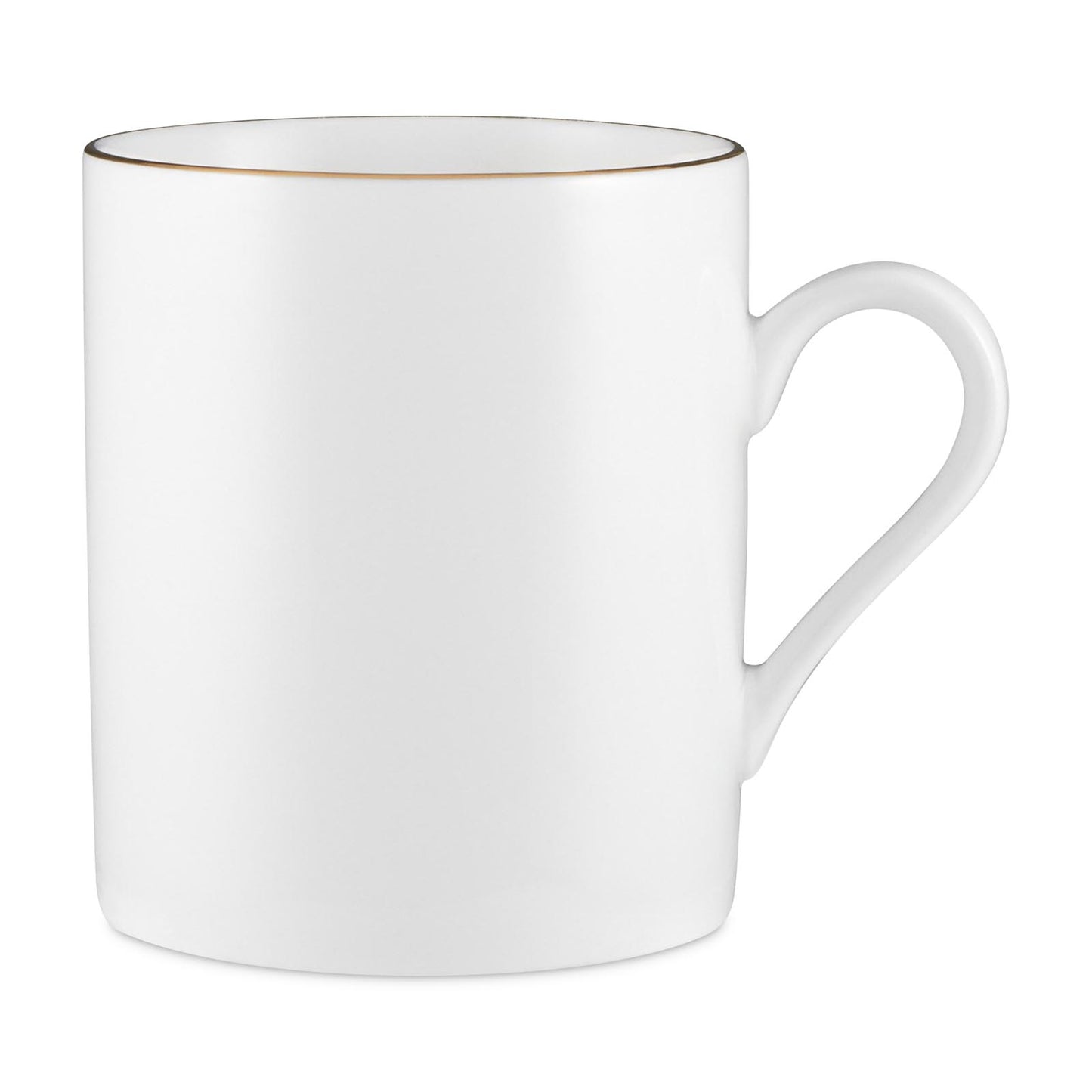 Future - porcelain mug with gold rim