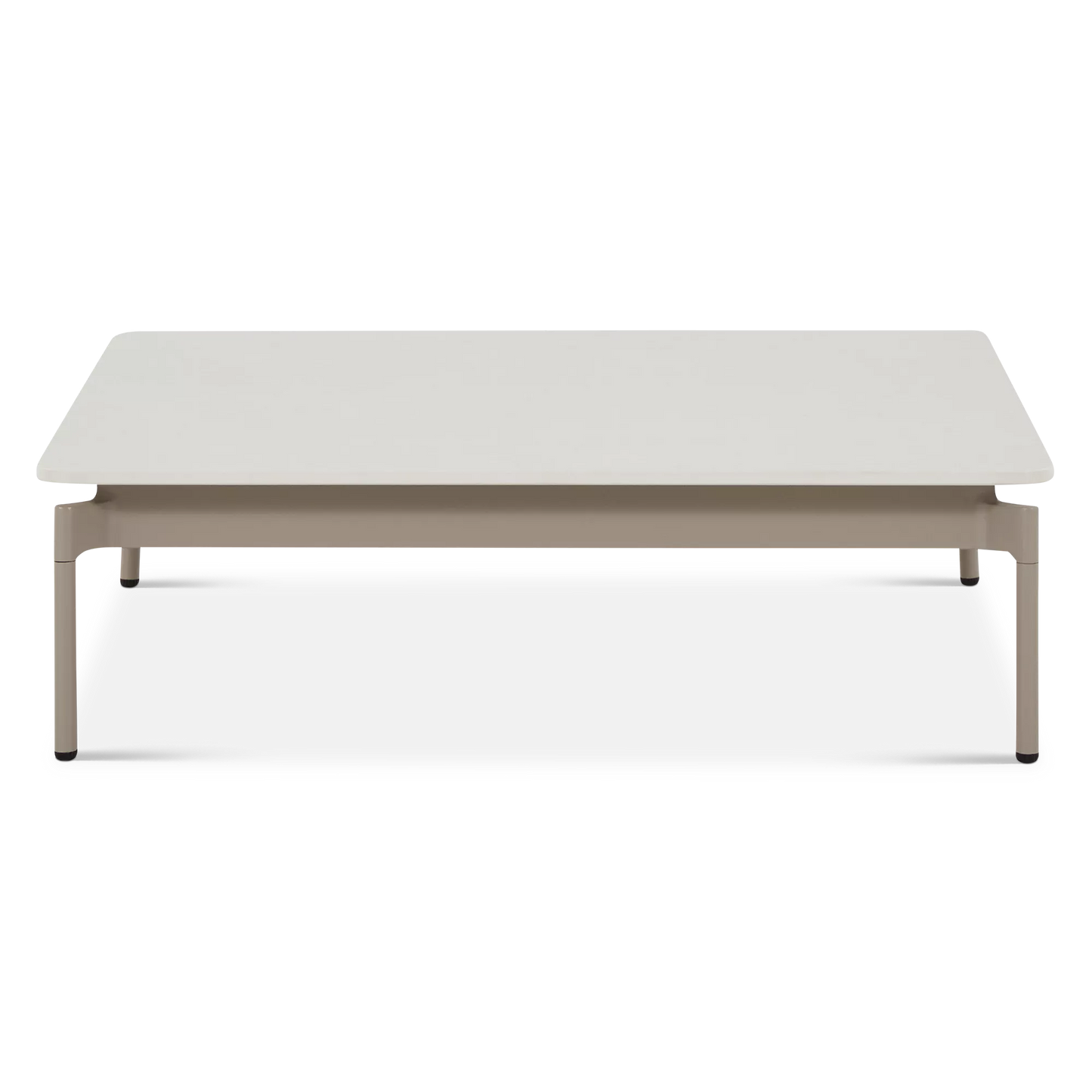 Plateforme - Table basse d'extérieure carrée en céramique
