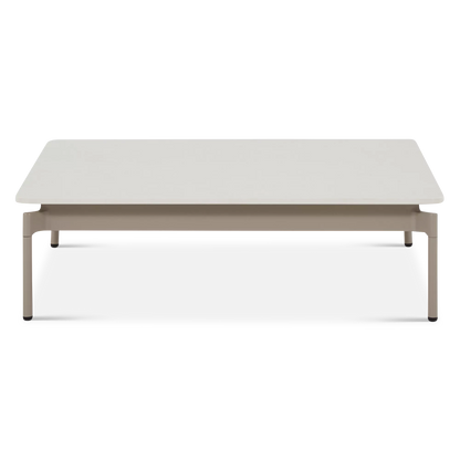 Plateforme - Table basse d'extérieure carrée en céramique