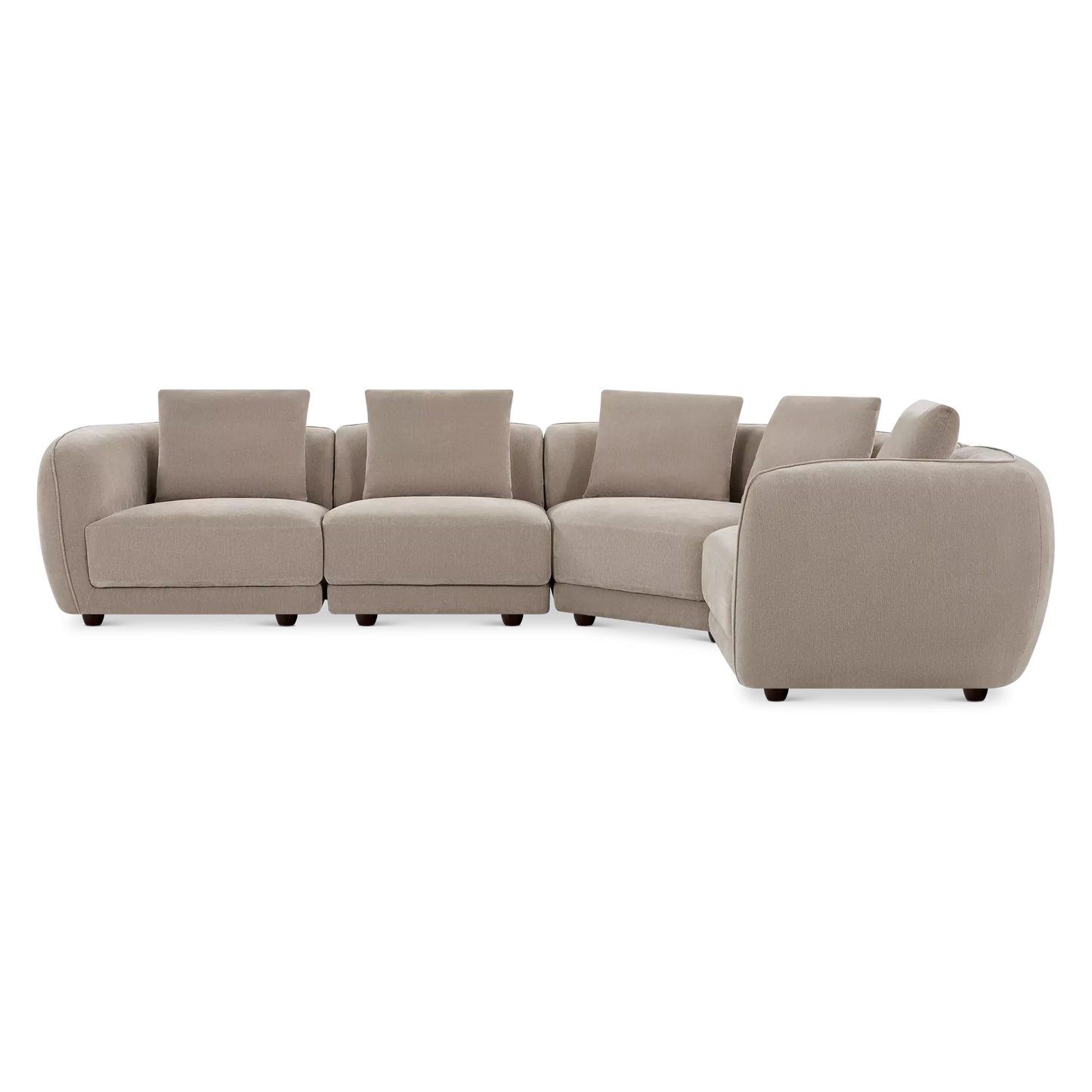 Lily - Canapé sectionnel en tissu