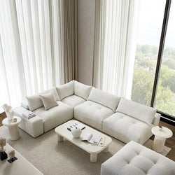 Solene  - Fabric-Upholstered Sectional Sofa
