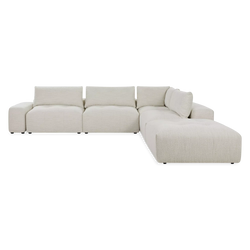 Solene  - Fabric-Upholstered Sectional Sofa