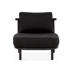 Long Island - Fauteuil extérieur en aluminium