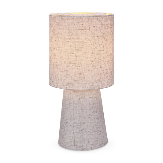 Echo - table lamp with fabric shade