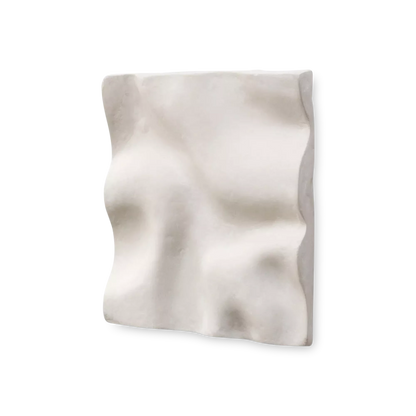 Blanco - ivory paper mache wall décor