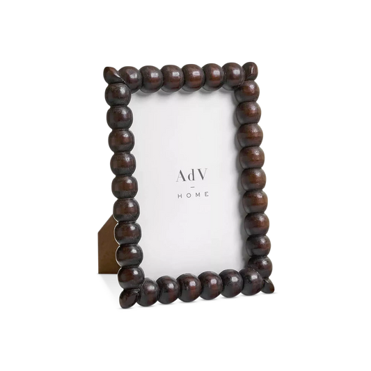 Bubble Mango - dark wood photo frame