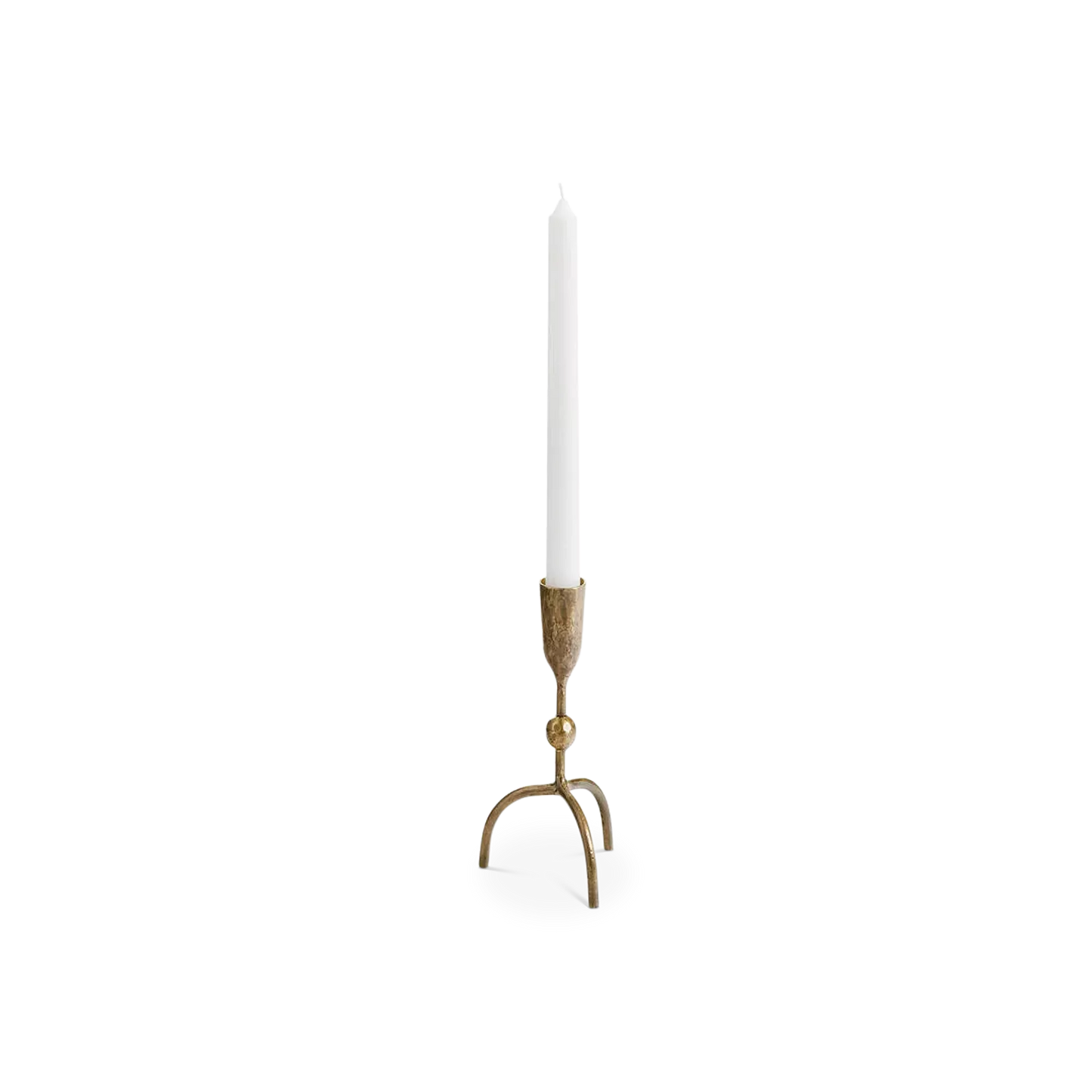 Aurore - chandelier en laiton antique