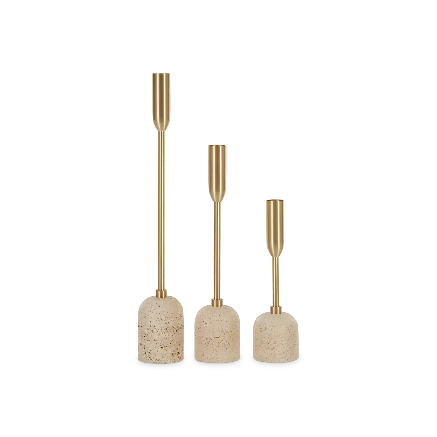 Vesta - Set of 3 Candle Holders