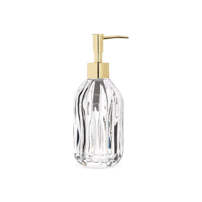 Soapy - Fluted Glass Soap Dispenser