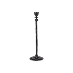 Blacksmith - bougeoir en aluminium noir