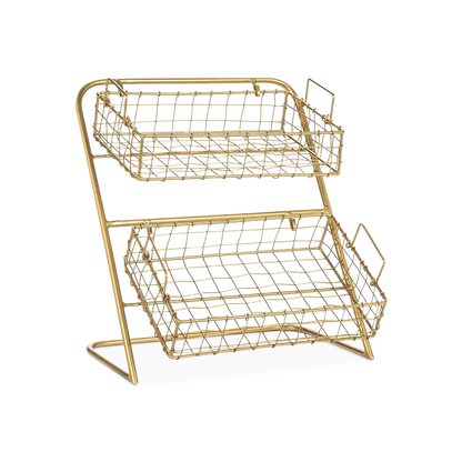 Network II - Storage rack with 2 trays
