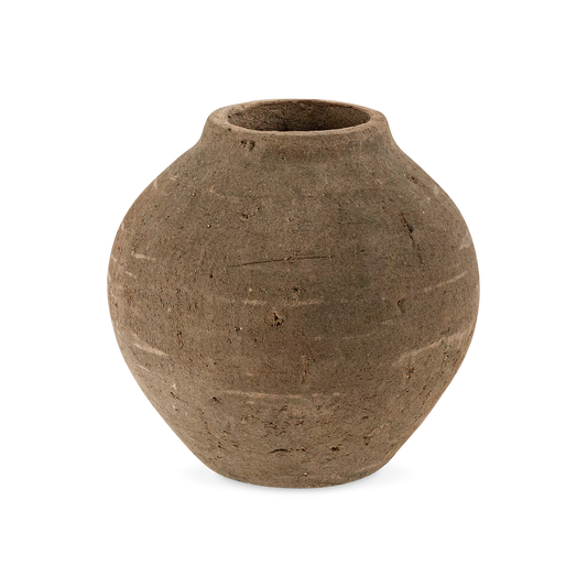 Serres - vase en terre cuite artisanale