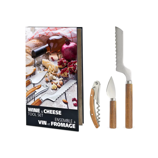 Sommelier - coffret vin & fromage 3 pièces