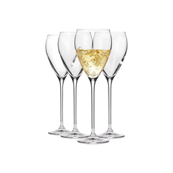 Perla - ensemble de 4 verres à vin blanc