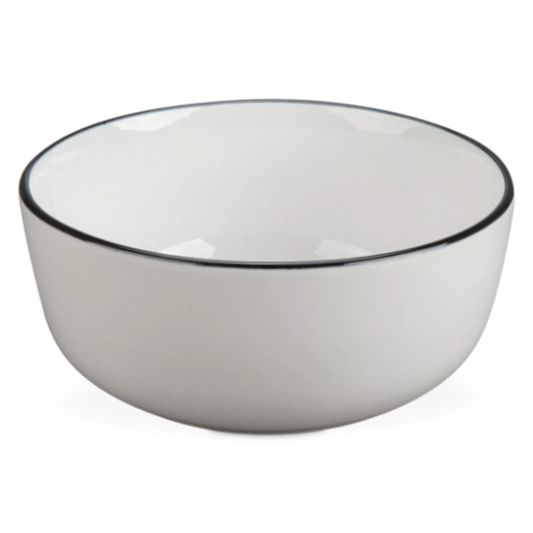 Silhouette - bol à céréales en porcelaine blanche