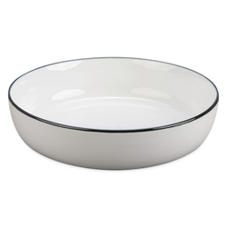 Silhouette - bol à pâtes en porcelaine blanche