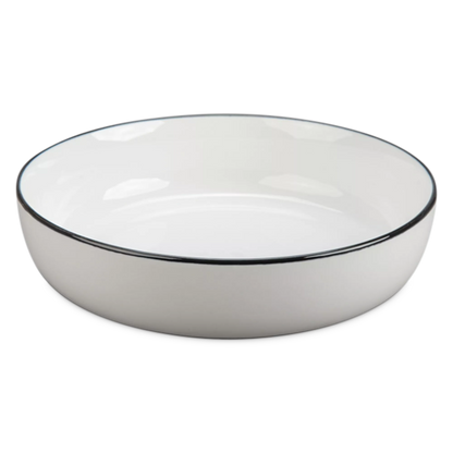 Silhouette - bol à pâtes en porcelaine blanche