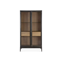 Cecilia - Vitrine en placage d’acacia