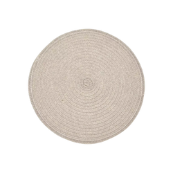 Urban - round woven vinyl placemat