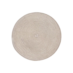 Urban - round woven vinyl placemat