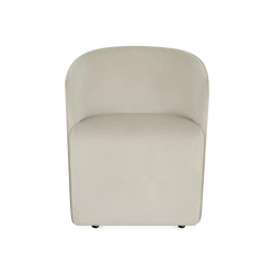 Hedy - Chaise de salle à manger en velours