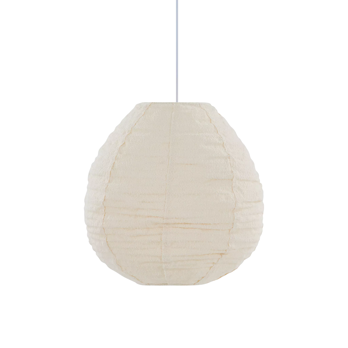 Sora - lampe suspendue en tissu bouclé
